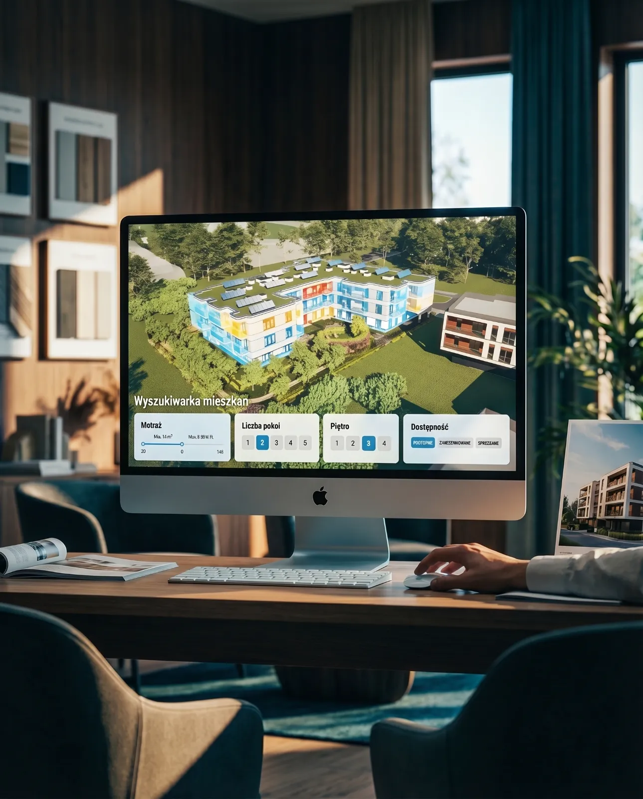 3D model and apartment finder