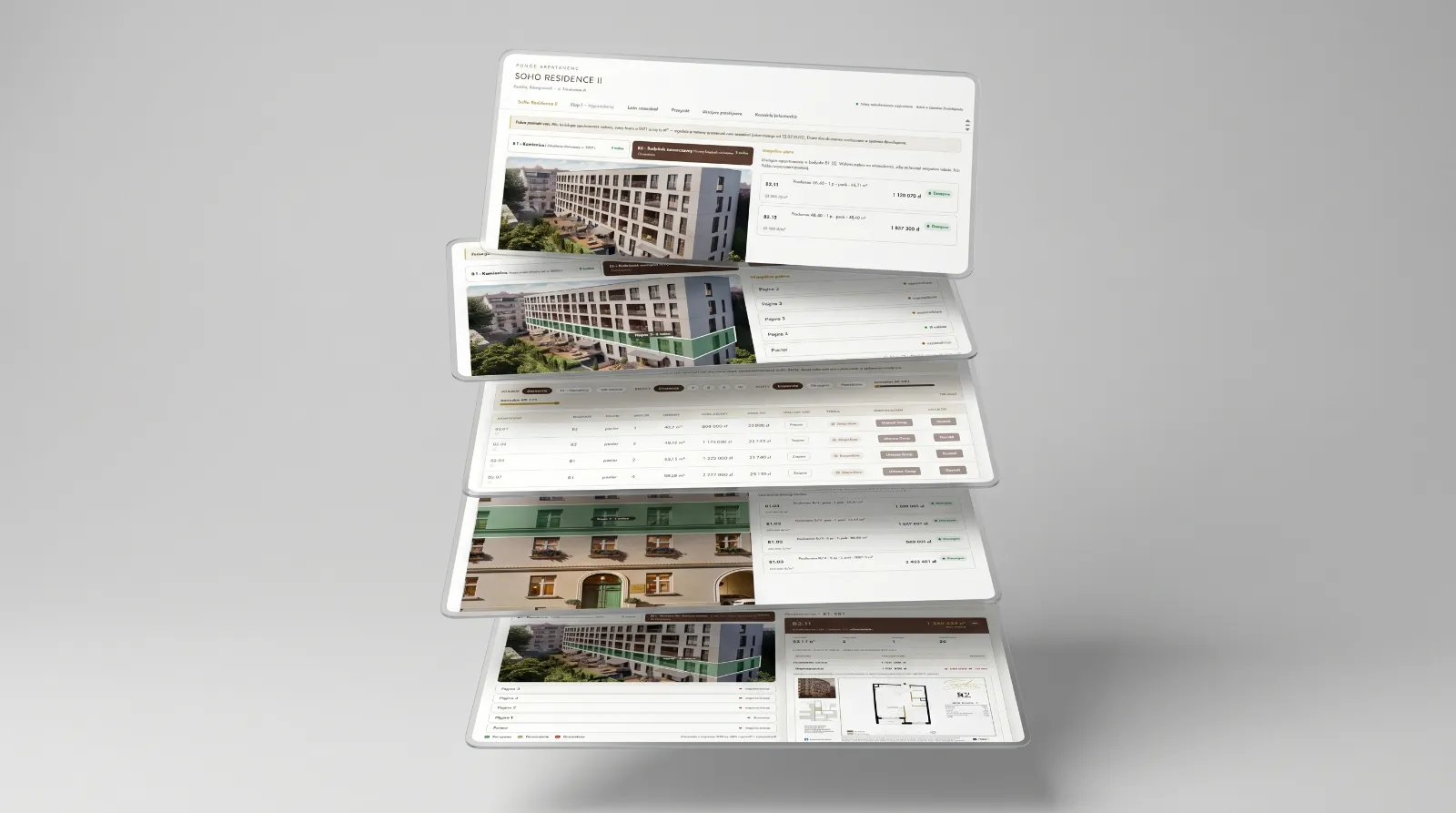 Apartment finder: Soho Residence
