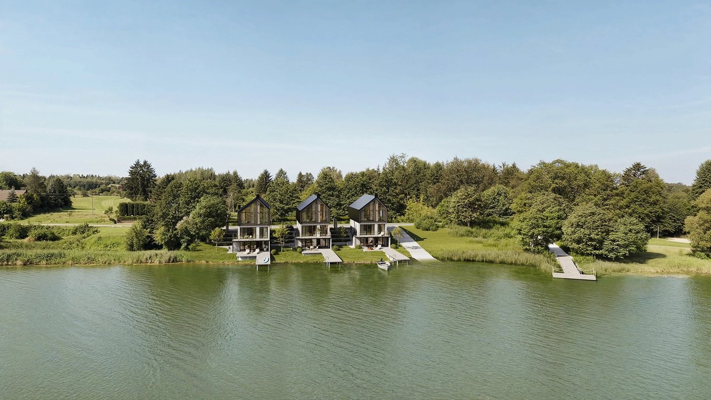 Przystań Borowe — panorama od strony wody